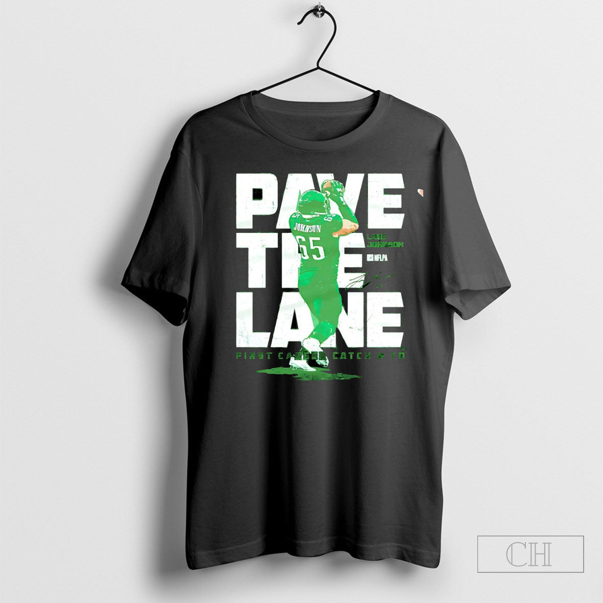 Nick Sirianni Wearing Lane Johnson Philadelphia Pave - Adult & Kids T-Shirts, Sweatshirts & Hoodies apparel design preview 1