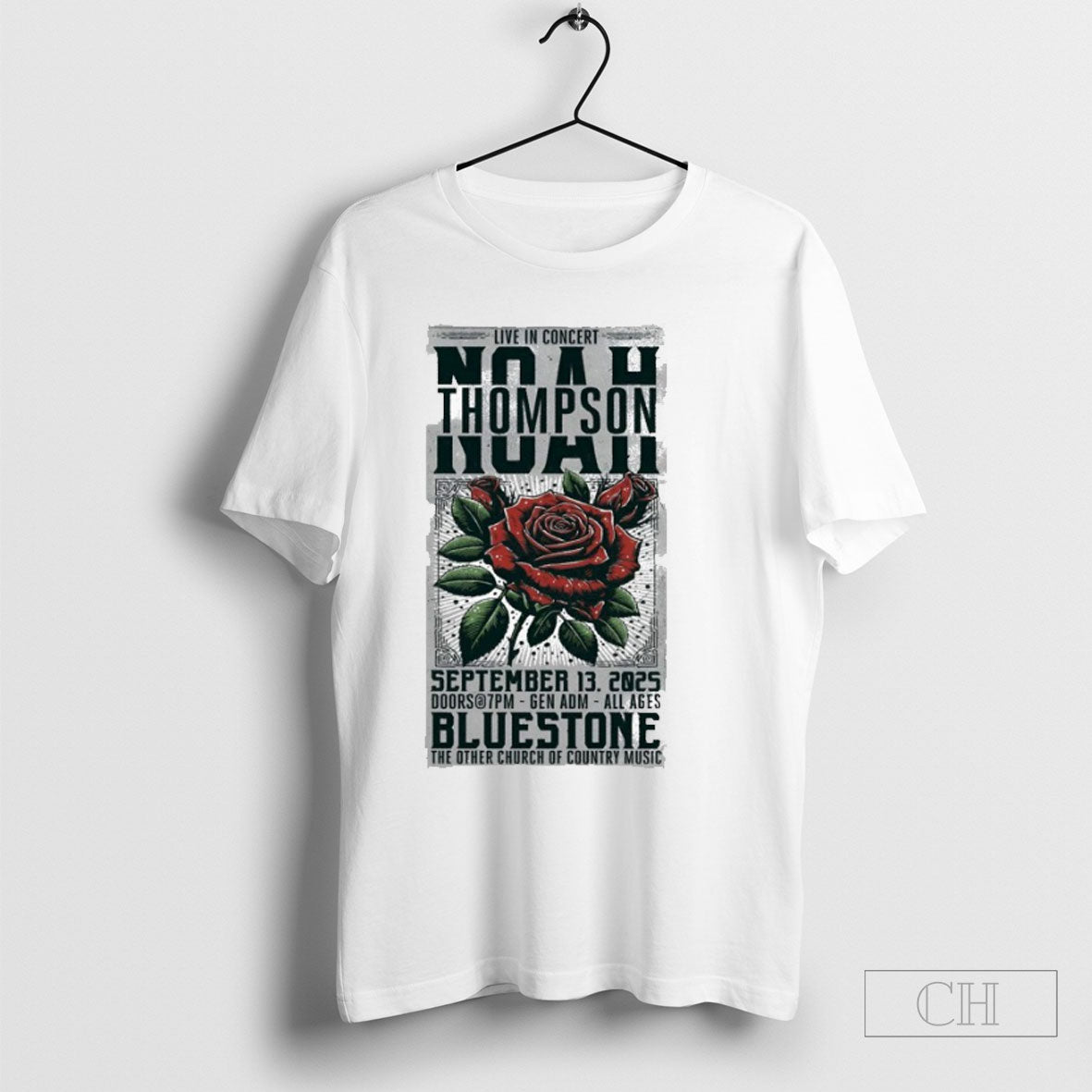Noah Thompson Columbus Tour On Sept 13 2025 Rose - Adult & Kids T-Shirts, Sweatshirts & Hoodies apparel design preview 1