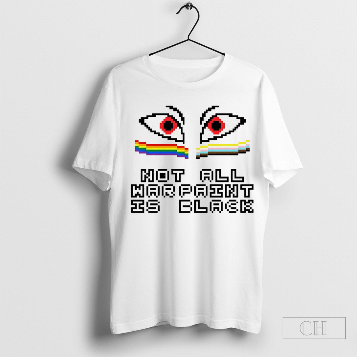 Not All War Paint Is Black - Adult & Kids T-Shirts, Sweatshirts & Hoodies apparel design preview 1