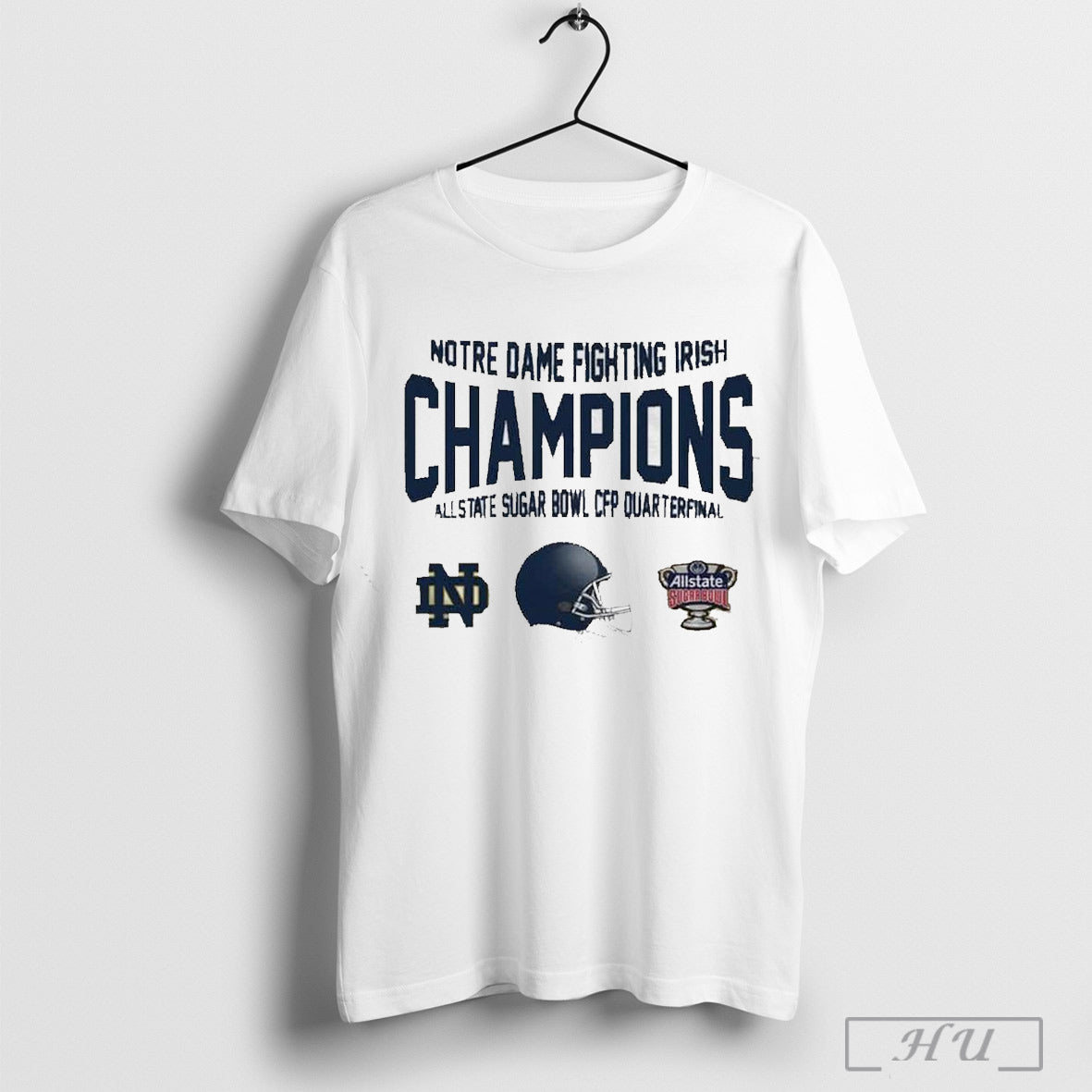 Notre Dame Fighting Irish Champions Allstate Sugar - Adult & Kids T-Shirts, Sweatshirts & Hoodies apparel design preview 1