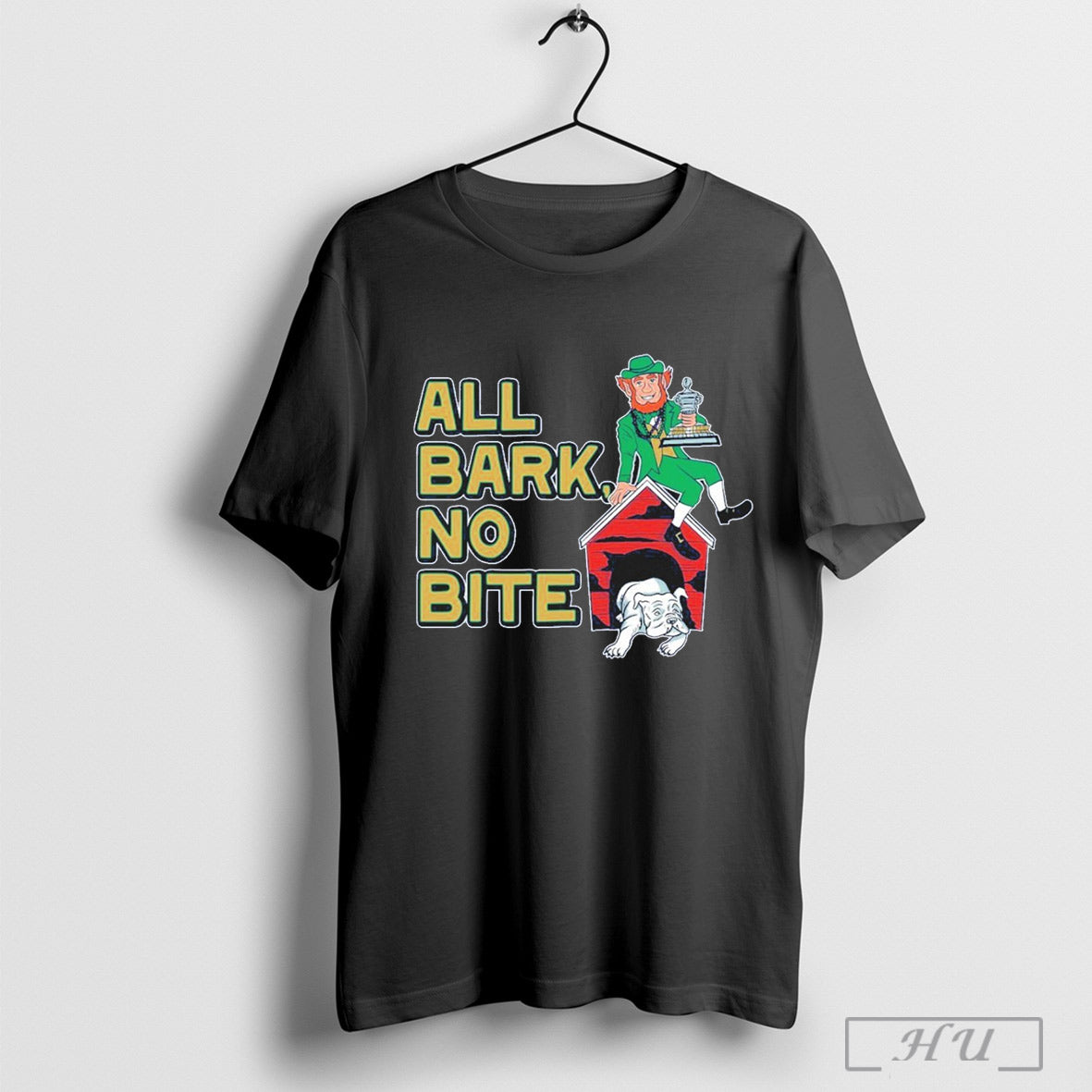 Notre Dame Fighting Irish Sugar Bowl All Bark No Bite - Adult & Kids T-Shirts, Sweatshirts & Hoodies apparel design preview 1