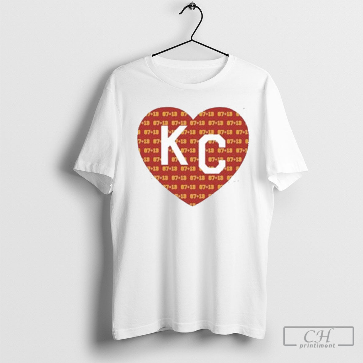 Numerology Love Story Kc Heart - Adult & Kids T-Shirts, Sweatshirts & Hoodies apparel design preview 1
