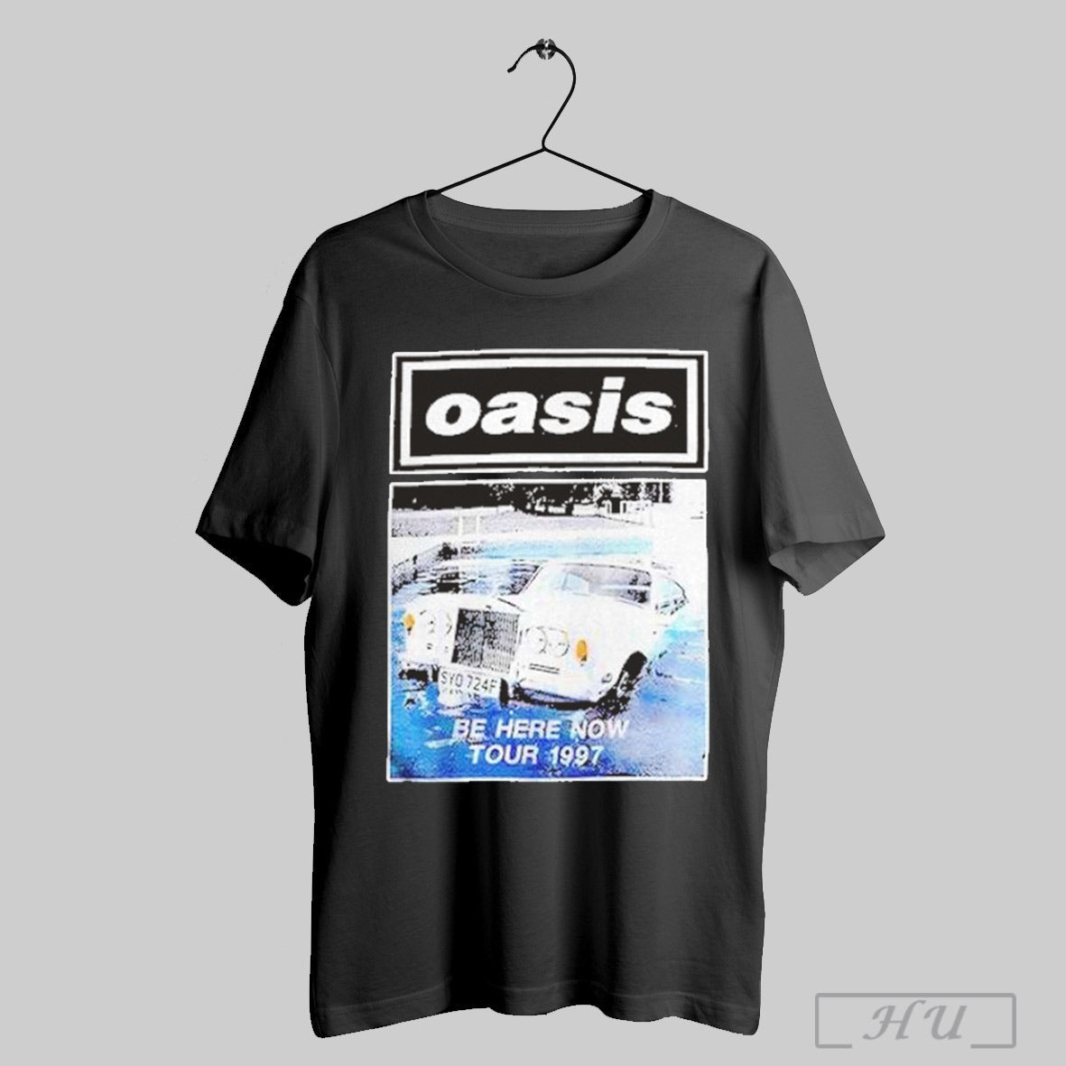 Oasis Be Here Now Tour 1997 - Adult & Kids T-Shirts, Sweatshirts & Hoodies apparel design preview 1