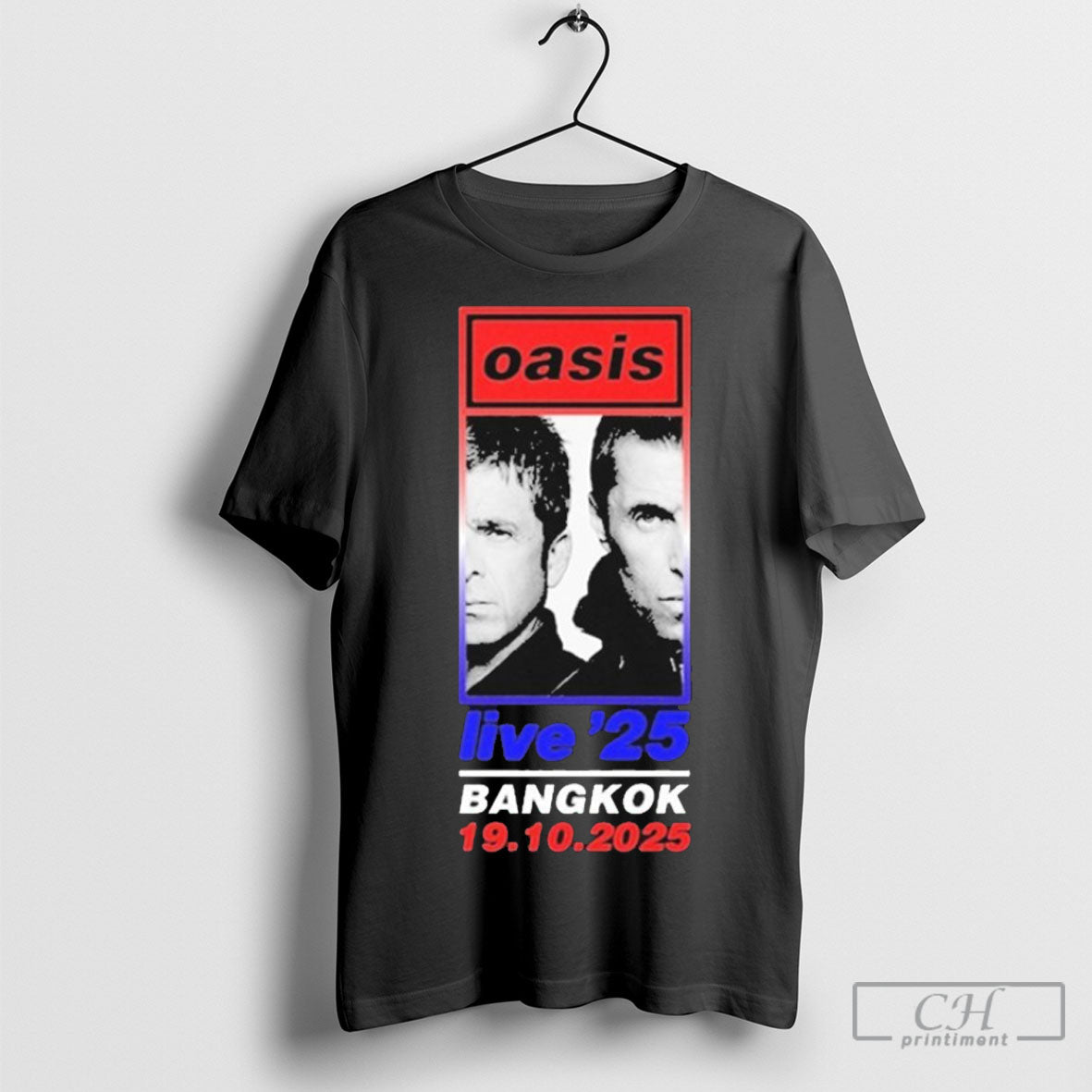 Oasis Live 2025 Bangkok Concert On 19 October At - Adult & Kids T-Shirts, Sweatshirts & Hoodies apparel design preview 1
