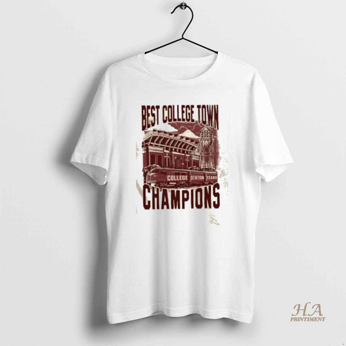 Official 2025 Best College Town Champions - Adult & Kids T-Shirts, Sweatshirts & Hoodies apparel design preview 1