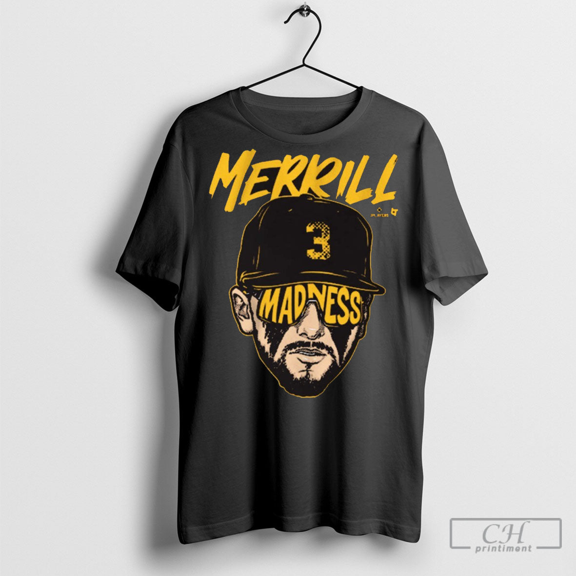 Official 2025 Jackson Merrill Madness Swag Head San - Adult & Kids T-Shirts, Sweatshirts & Hoodies apparel design preview 1