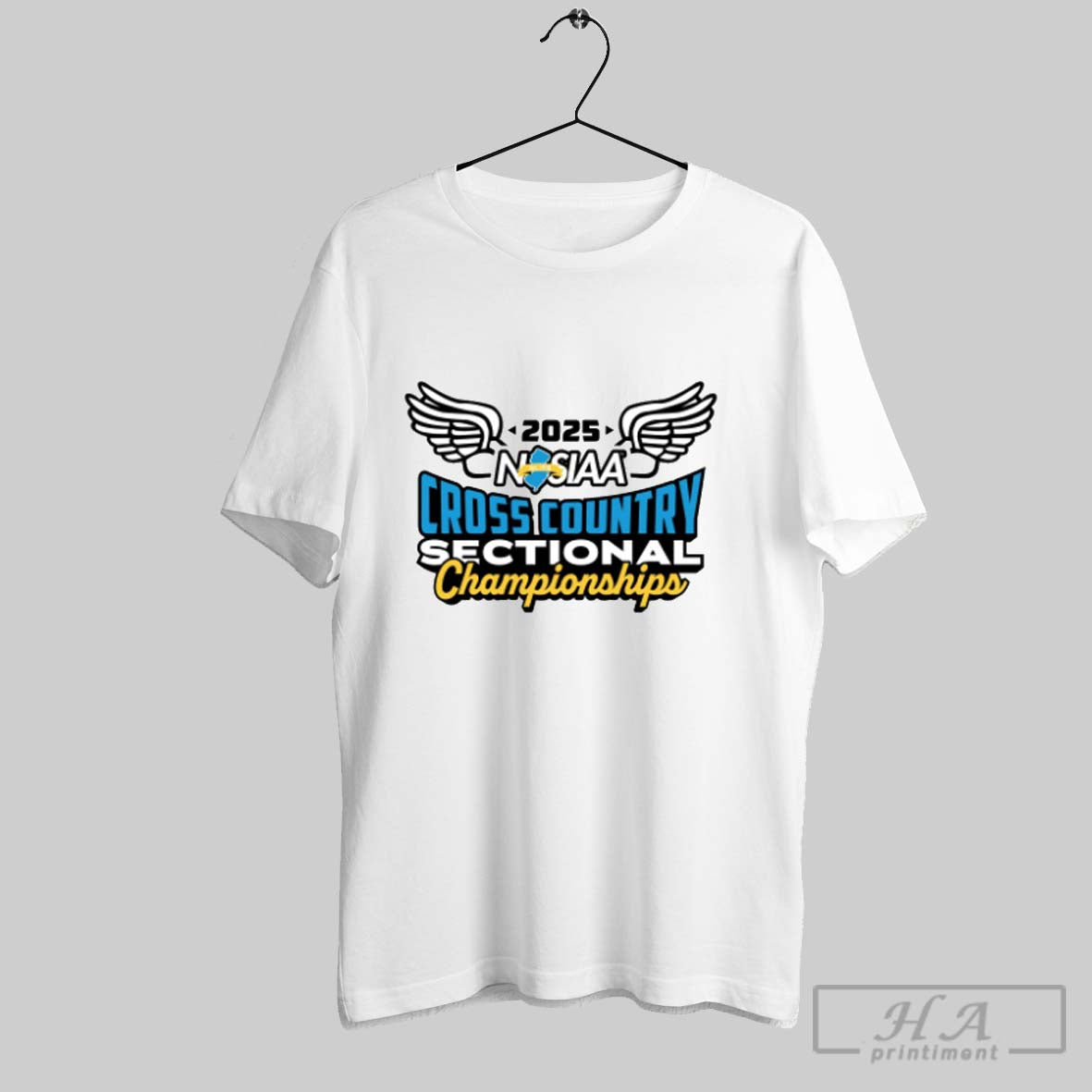 Official 2025 Njsiaa Cross Country Sectional - Adult & Kids T-Shirts, Sweatshirts & Hoodies apparel design preview 1