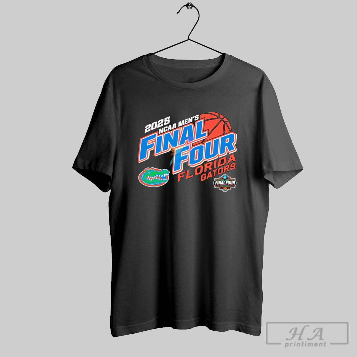 Official 2025 Ncaa Mens Final Four Florida Gators - Adult & Kids T-Shirts, Sweatshirts & Hoodies apparel design preview 1