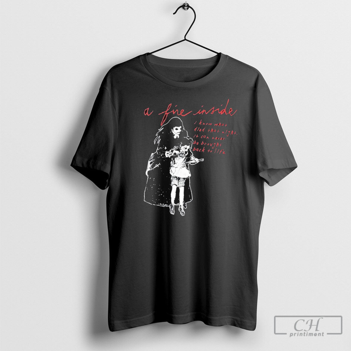 Official A Fire Inside I Know What Died That Night It - Adult & Kids T-Shirts, Sweatshirts & Hoodies apparel design preview 1