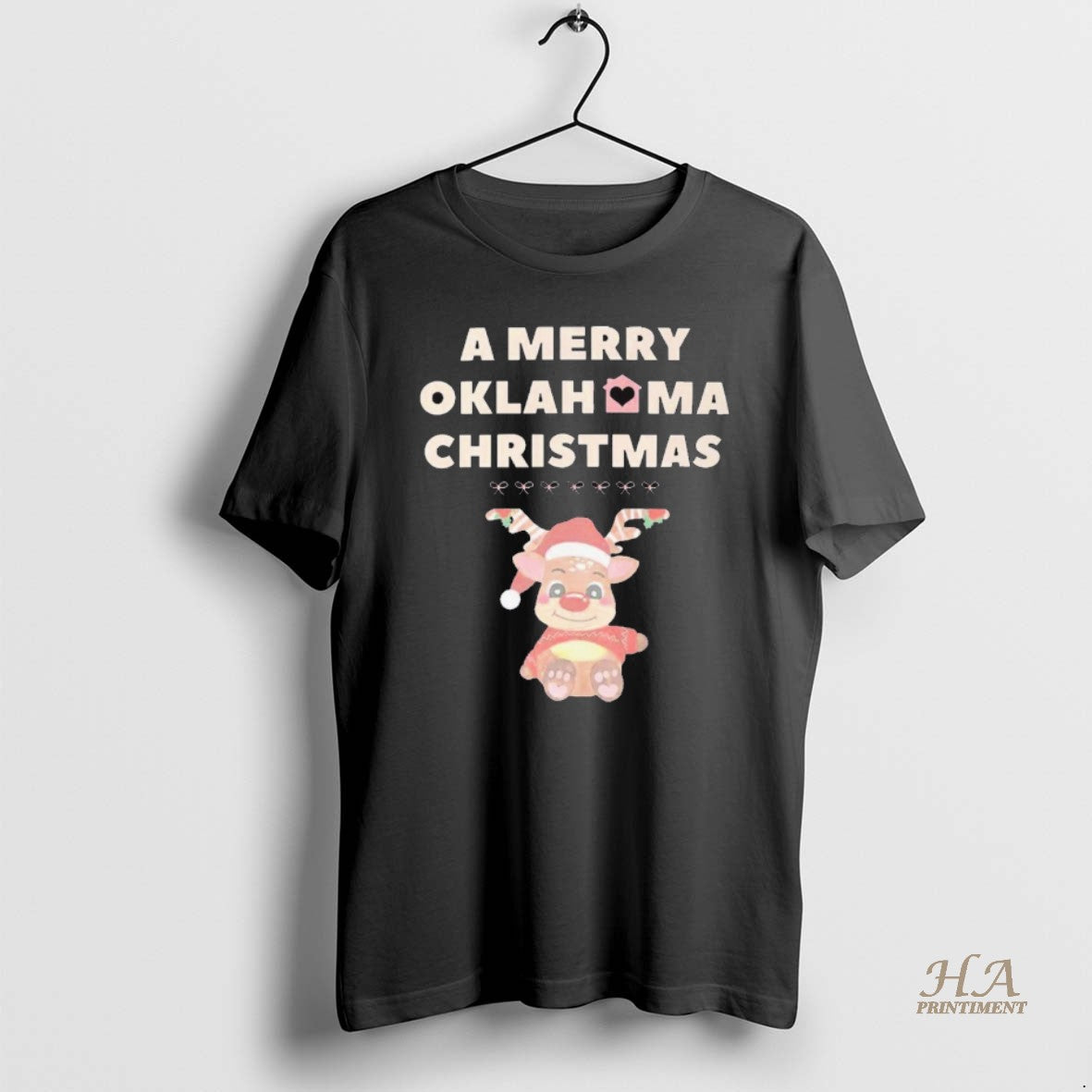 Official A Merry Oklahoma Christmas Sooners 2025 - Adult & Kids T-Shirts, Sweatshirts & Hoodies apparel design preview 1