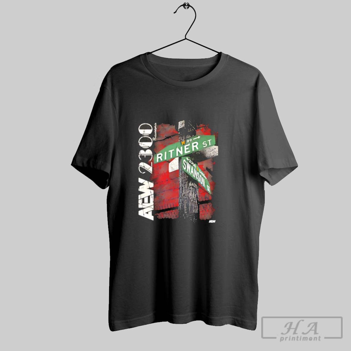 Official Aew 2300 Residency Dates - Adult & Kids T-Shirts, Sweatshirts & Hoodies apparel design preview 1