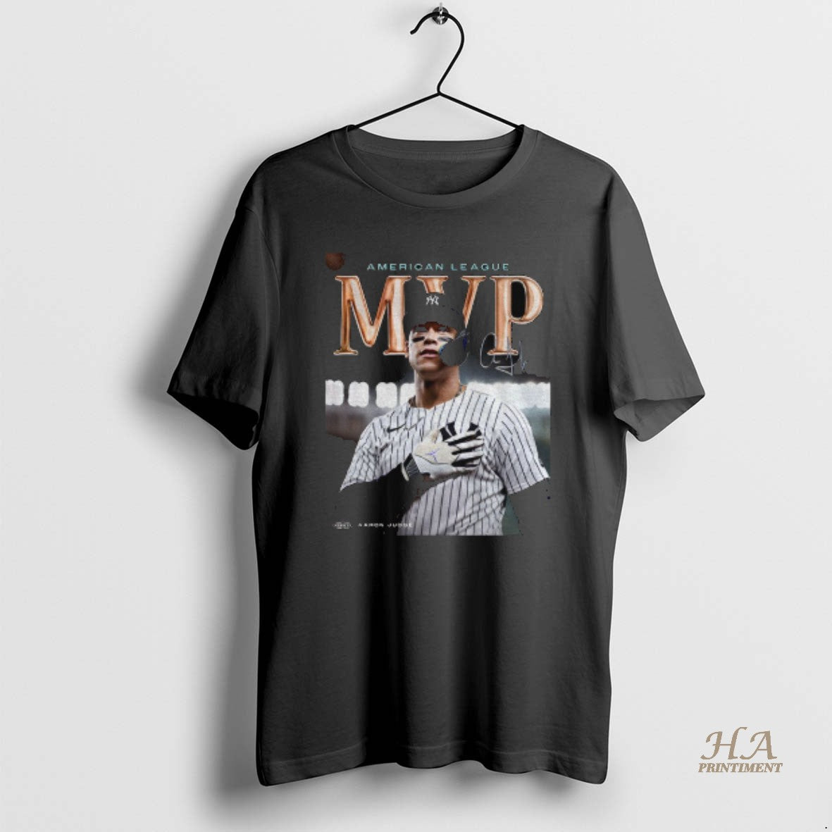 Official Aaron Judge Mvp New York Yankees Baseball - Adult & Kids T-Shirts, Sweatshirts & Hoodies apparel design preview 1