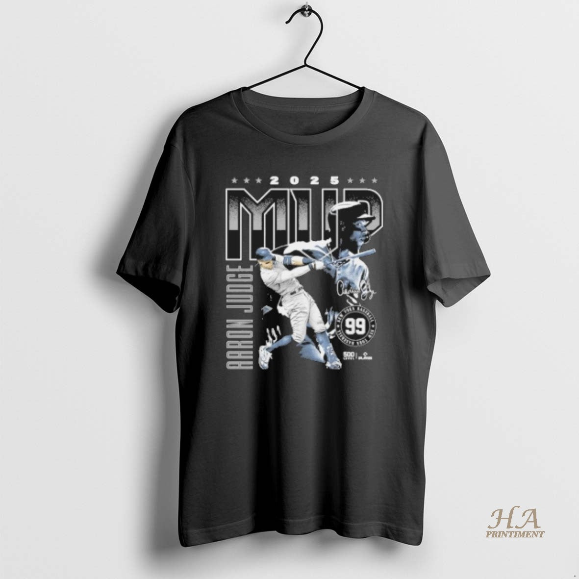 Official Aaron Judge New York Y 2025 Mvp - Adult & Kids T-Shirts, Sweatshirts & Hoodies apparel design preview 1