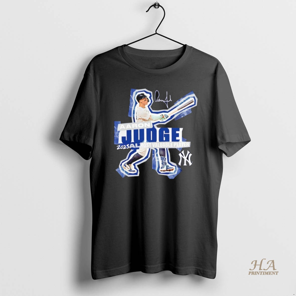 Official Aaron Judge New York Yankees 2025 American - Adult & Kids T-Shirts, Sweatshirts & Hoodies apparel design preview 1
