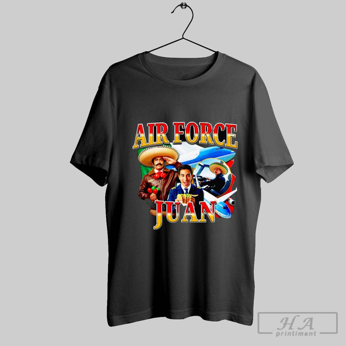 Official Air Force Juan Funny - Adult & Kids T-Shirts, Sweatshirts & Hoodies apparel design preview 1