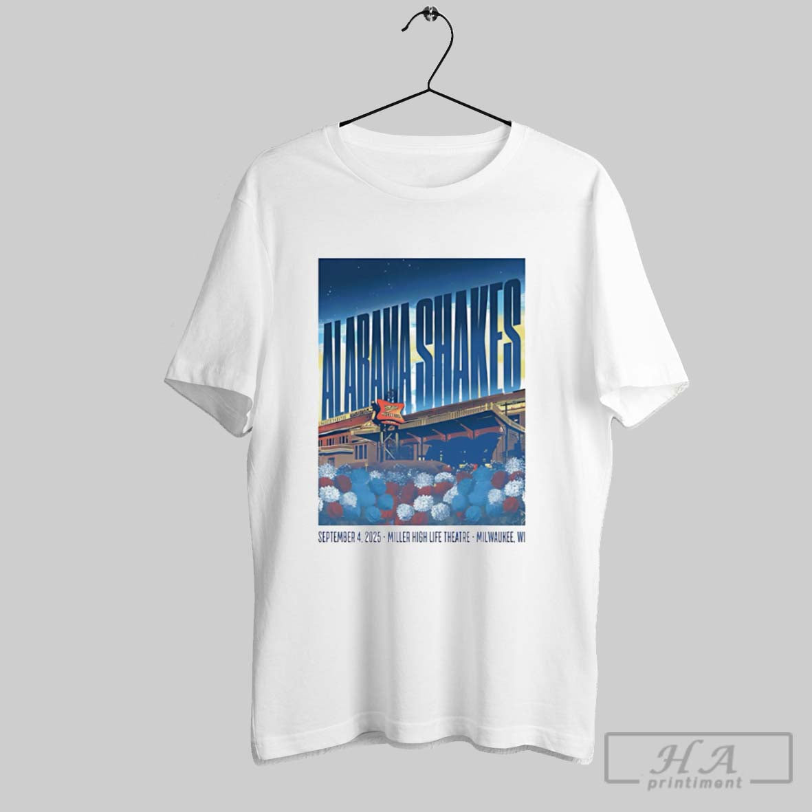 Official Alabama Shakes In Milwaukee Wi On Sept 4 - Adult & Kids T-Shirts, Sweatshirts & Hoodies apparel design preview 1