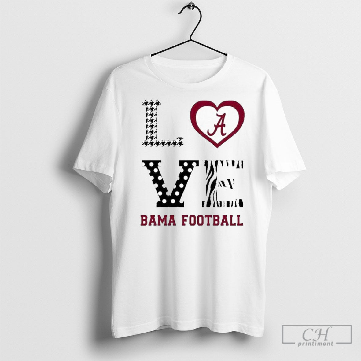 Official Alabama Vs Florida State Love Bama Football - Adult & Kids T-Shirts, Sweatshirts & Hoodies apparel design preview 1
