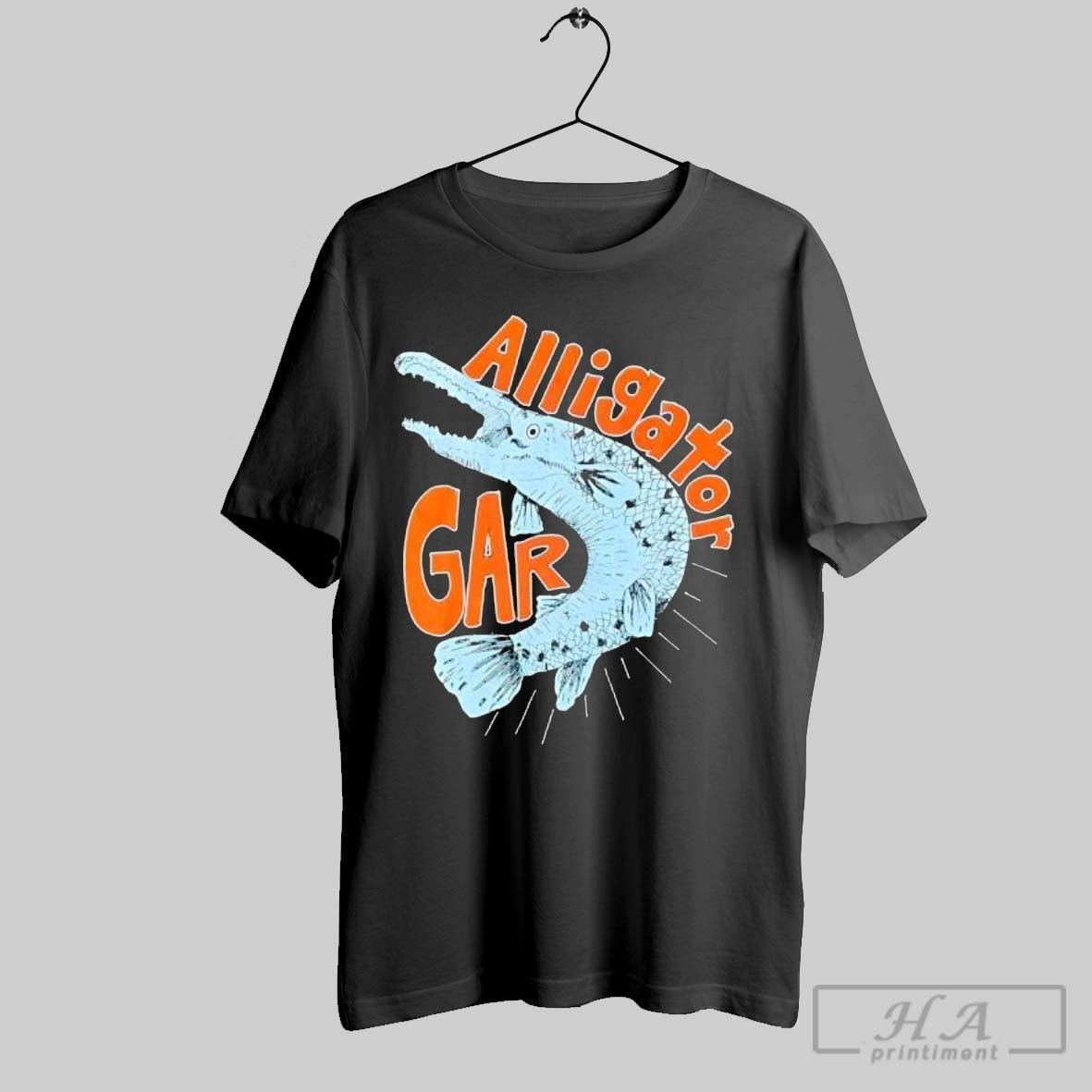 Official Alligator Gar Dryfit - Adult & Kids T-Shirts, Sweatshirts & Hoodies apparel design preview 1