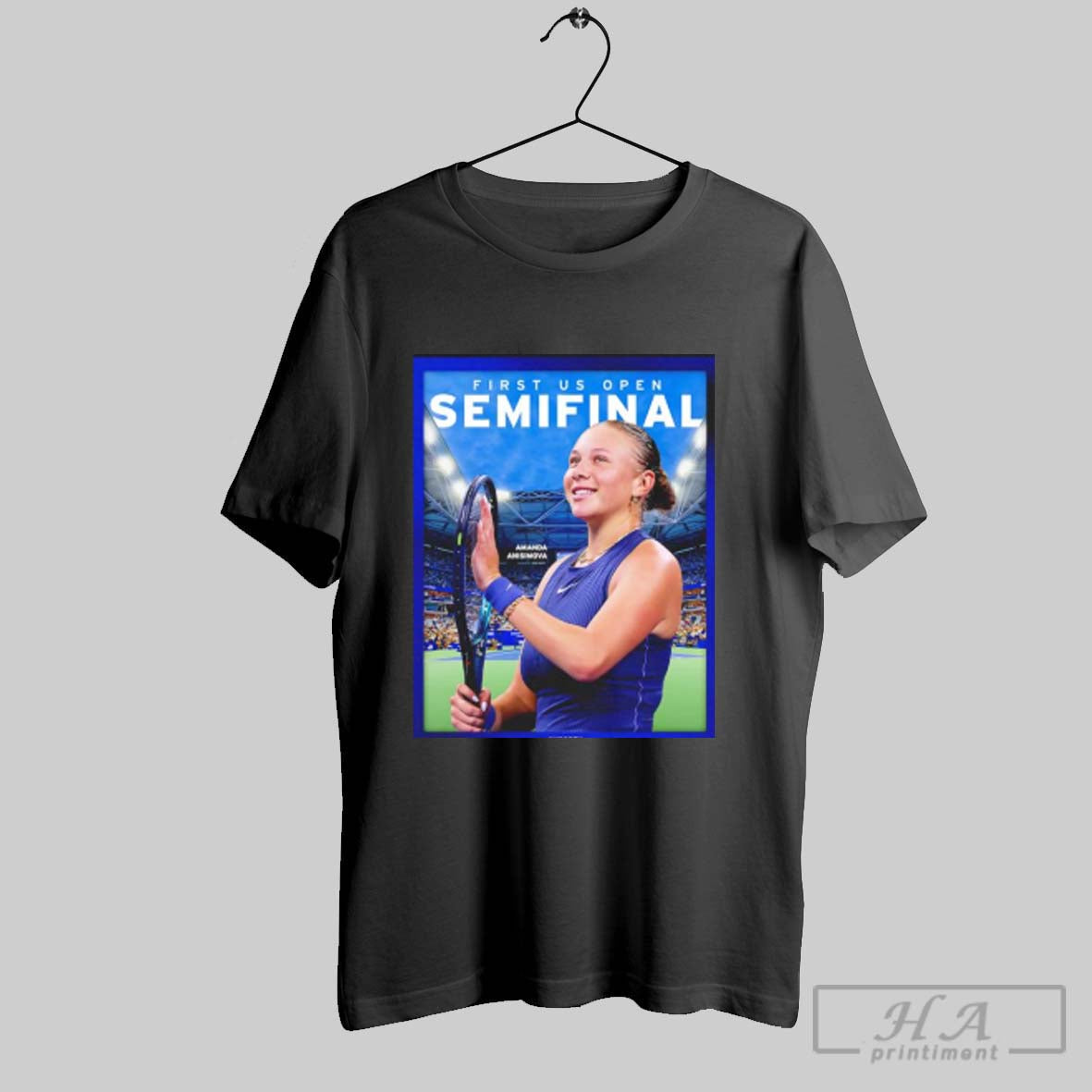 Official Amanda Anisimova Us Open Tennis Welcome To - Adult & Kids T-Shirts, Sweatshirts & Hoodies apparel design preview 1