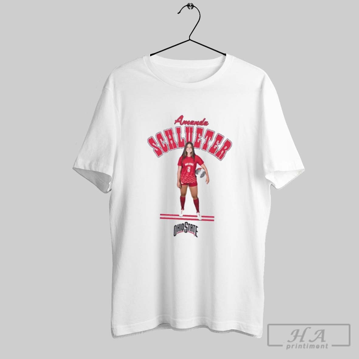 Official Amanda Schlueter Illustrated Ohio State - Adult & Kids T-Shirts, Sweatshirts & Hoodies apparel design preview 1