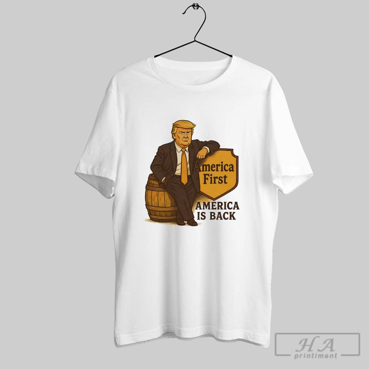 Official America First Is Back Cracker Barrel - Adult & Kids T-Shirts, Sweatshirts & Hoodies apparel design preview 1