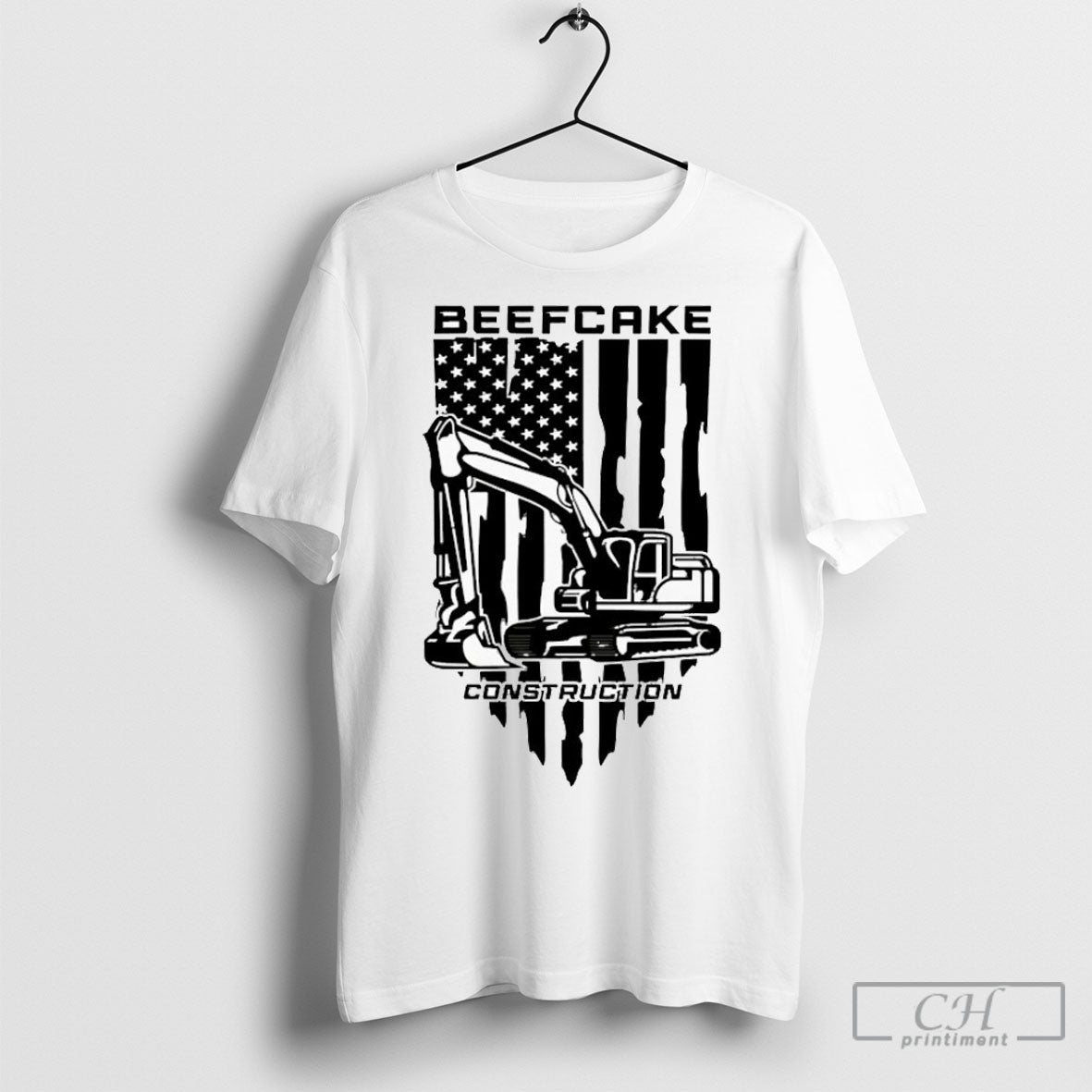 Official Andrew Flair Beefcake Construction Excavator - Adult & Kids T-Shirts, Sweatshirts & Hoodies apparel design preview 1