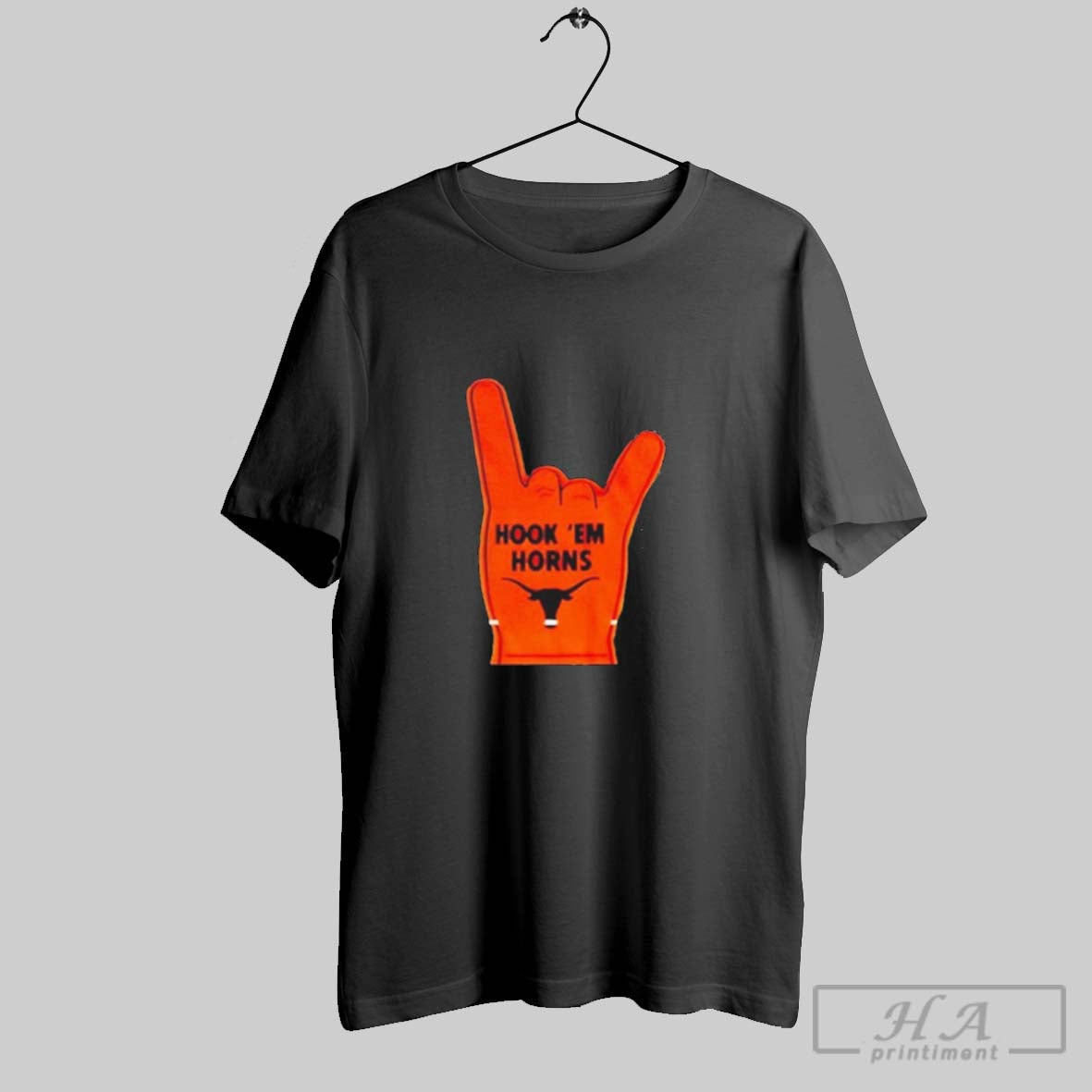 Official Arch Manning Texas Longhorns Hook Em Horns - Adult & Kids T-Shirts, Sweatshirts & Hoodies apparel design preview 1