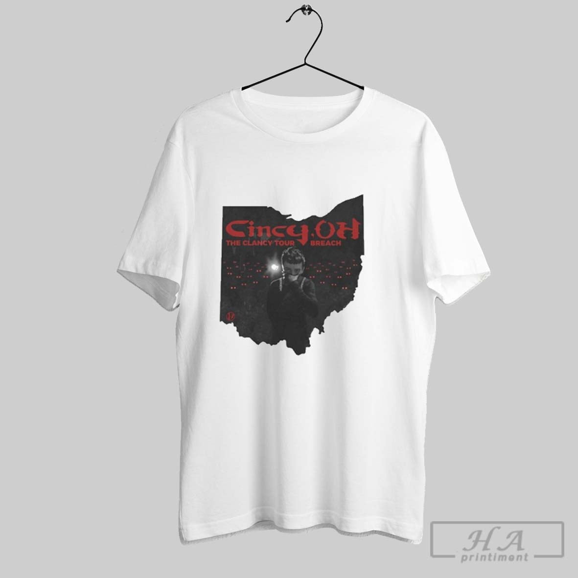 Official Artourpia Cincy Oh The Clancy Tour 2025 - Adult & Kids T-Shirts, Sweatshirts & Hoodies apparel design preview 1