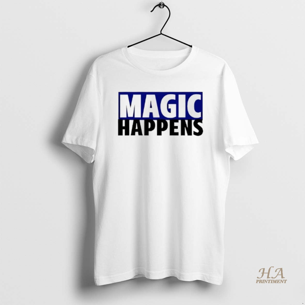 Official Austin Collie Magic Happens - Adult & Kids T-Shirts, Sweatshirts & Hoodies apparel design preview 1