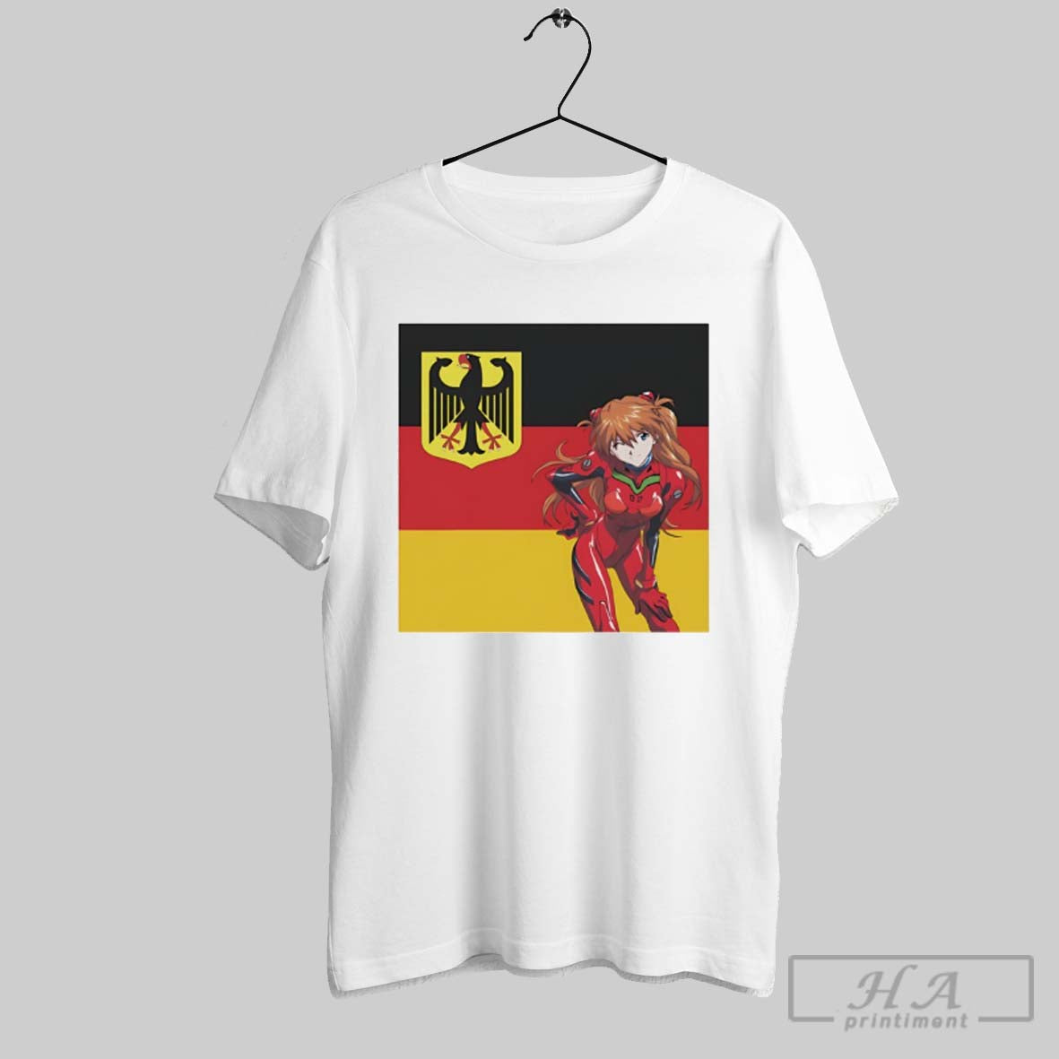 Official Bexgporx Asuka Germany Anime - Adult & Kids T-Shirts, Sweatshirts & Hoodies apparel design preview 1