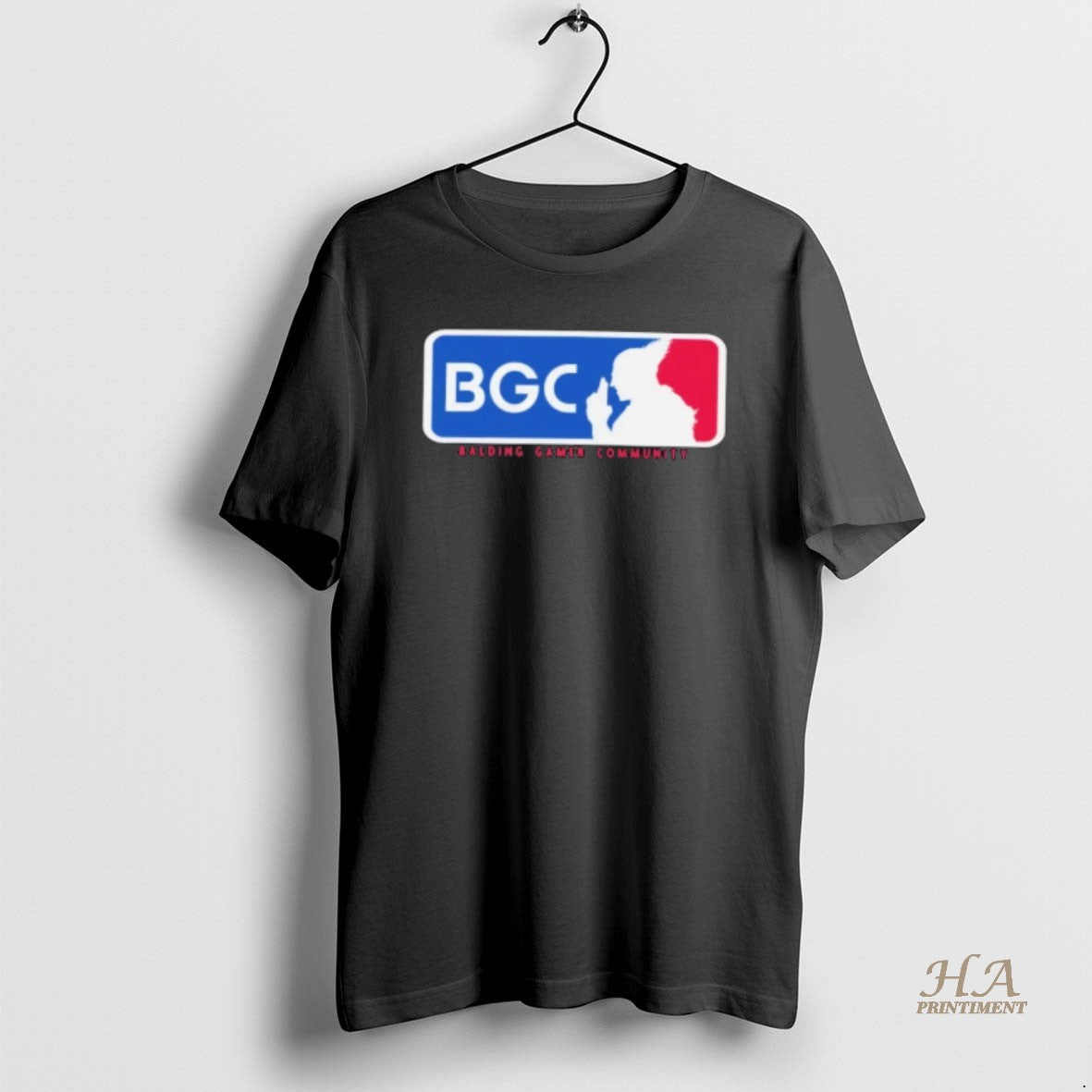 Official Bgc Balding Gamer Community Logo Parody - Adult & Kids T-Shirts, Sweatshirts & Hoodies apparel design preview 1