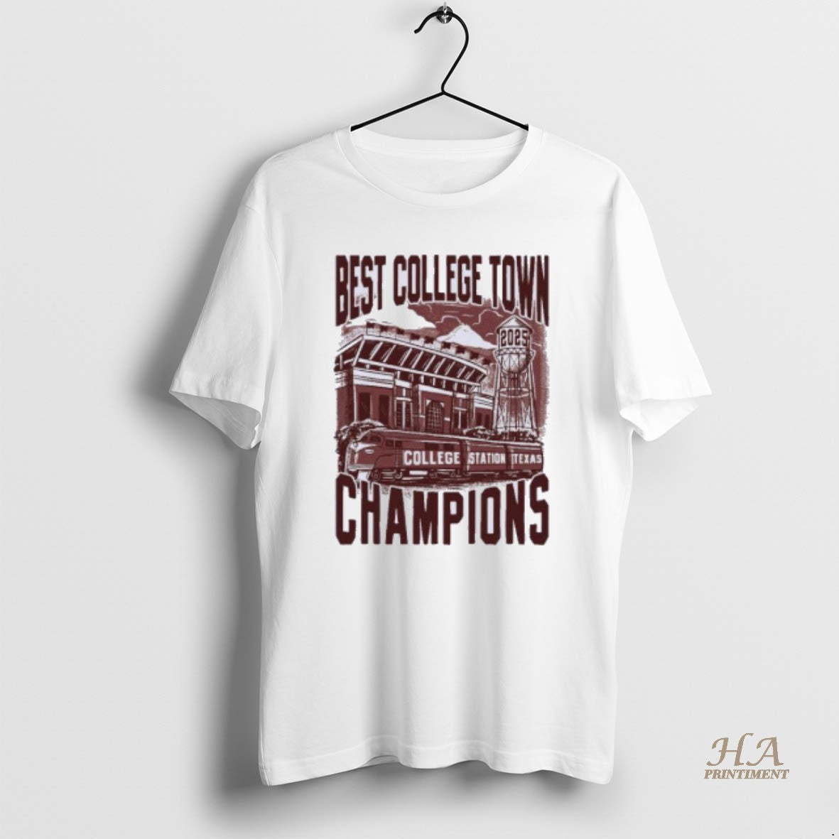 Official Best College Town Champions 2025 - Adult & Kids T-Shirts, Sweatshirts & Hoodies apparel design preview 1