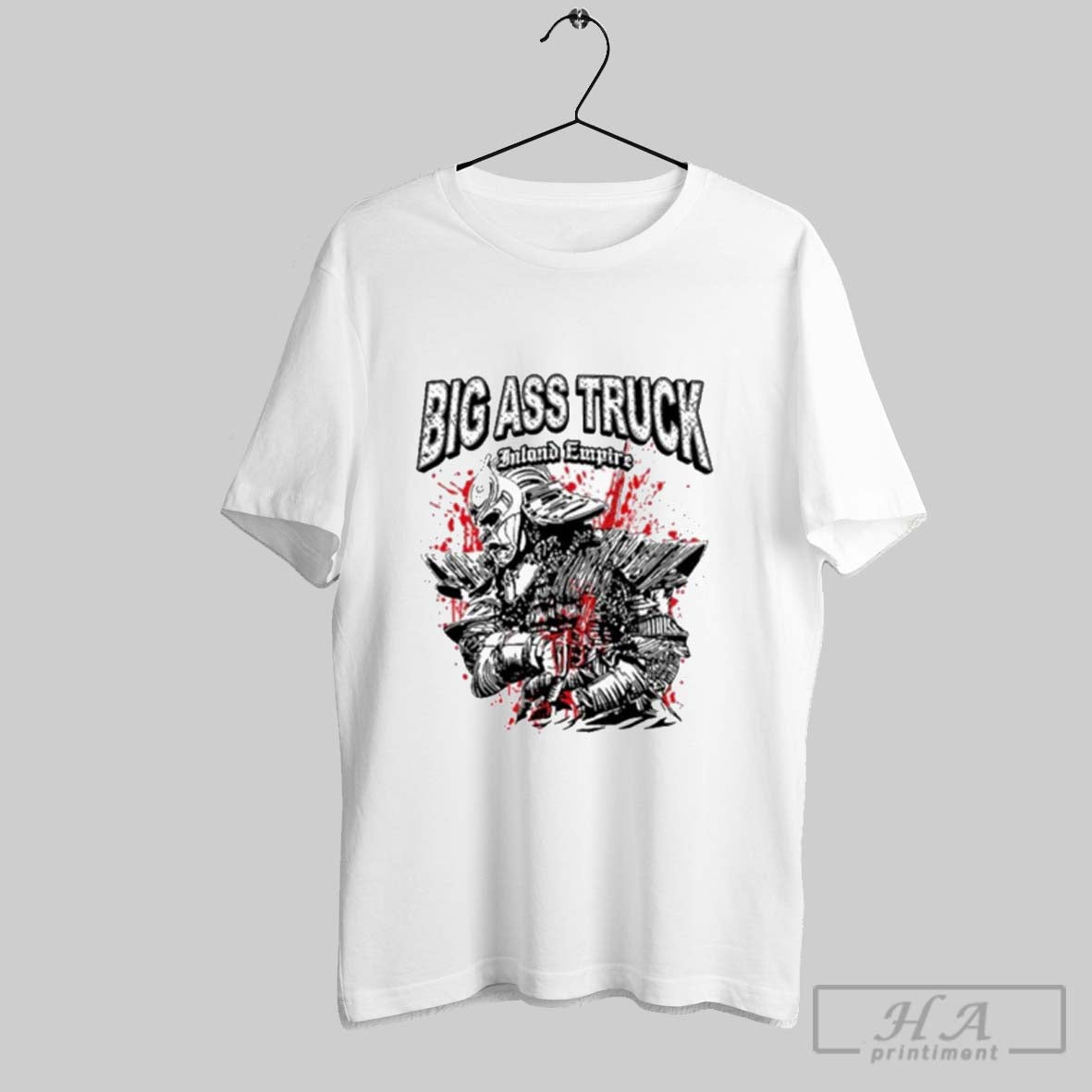 Official Big Ass Truck Inland Empire Harakiri Samurai - Adult & Kids T-Shirts, Sweatshirts & Hoodies apparel design preview 1