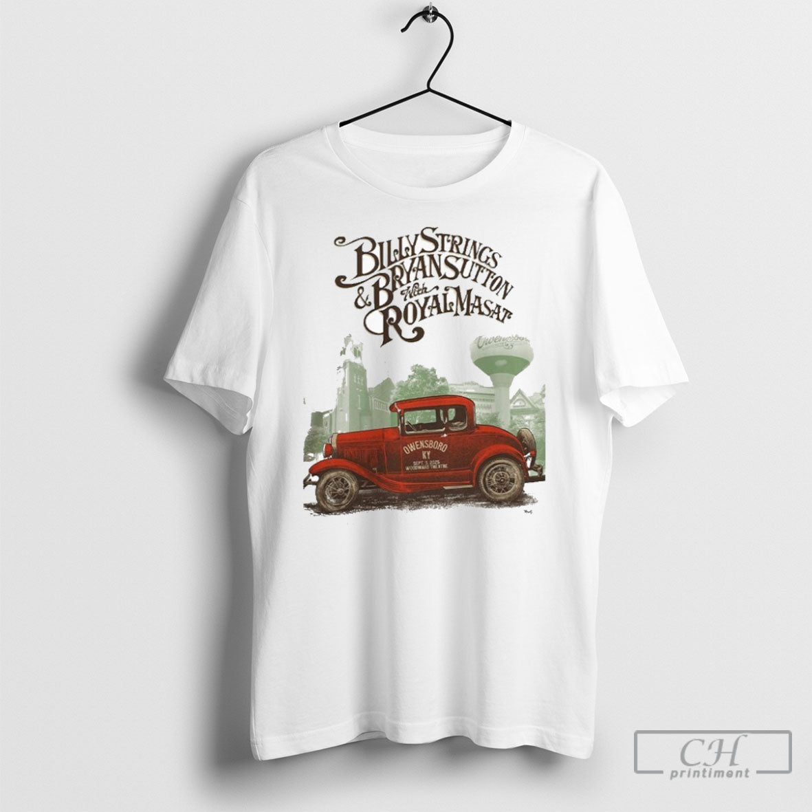 Official Billy Strings And Bryan Sutton With Royal - Adult & Kids T-Shirts, Sweatshirts & Hoodies apparel design preview 1