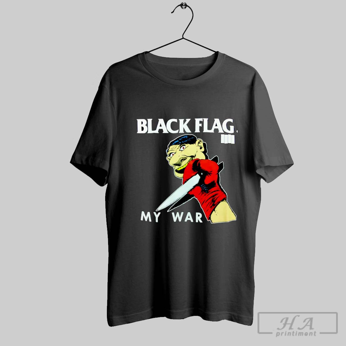 Official Black Flag My War - Adult & Kids T-Shirts, Sweatshirts & Hoodies apparel design preview 1