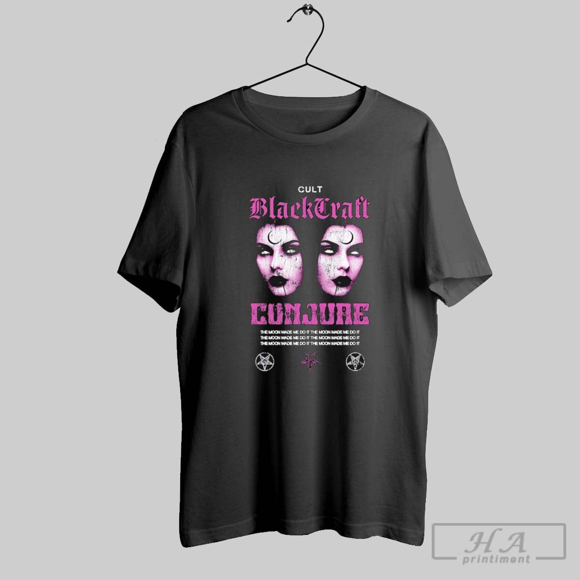 Official Blackcraft Cult Conjure The Moon Made Me Do - Adult & Kids T-Shirts, Sweatshirts & Hoodies apparel design preview 1