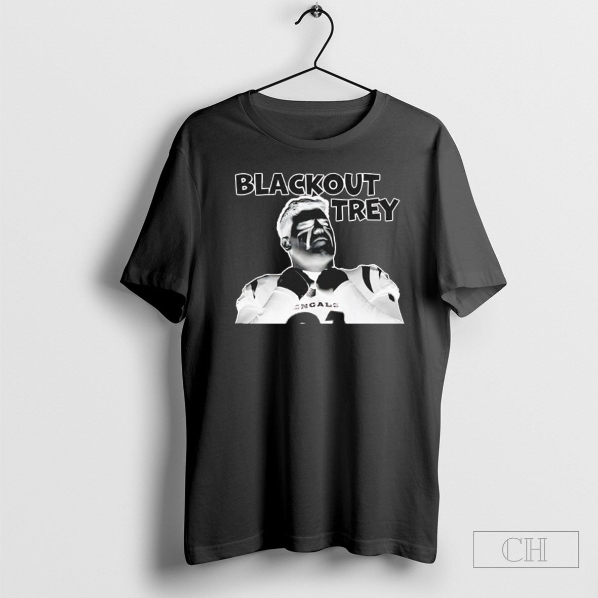 Official Blackout Trey Bengal Cincinnati Sweater - Adult & Kids T-Shirts, Sweatshirts & Hoodies apparel design preview 1