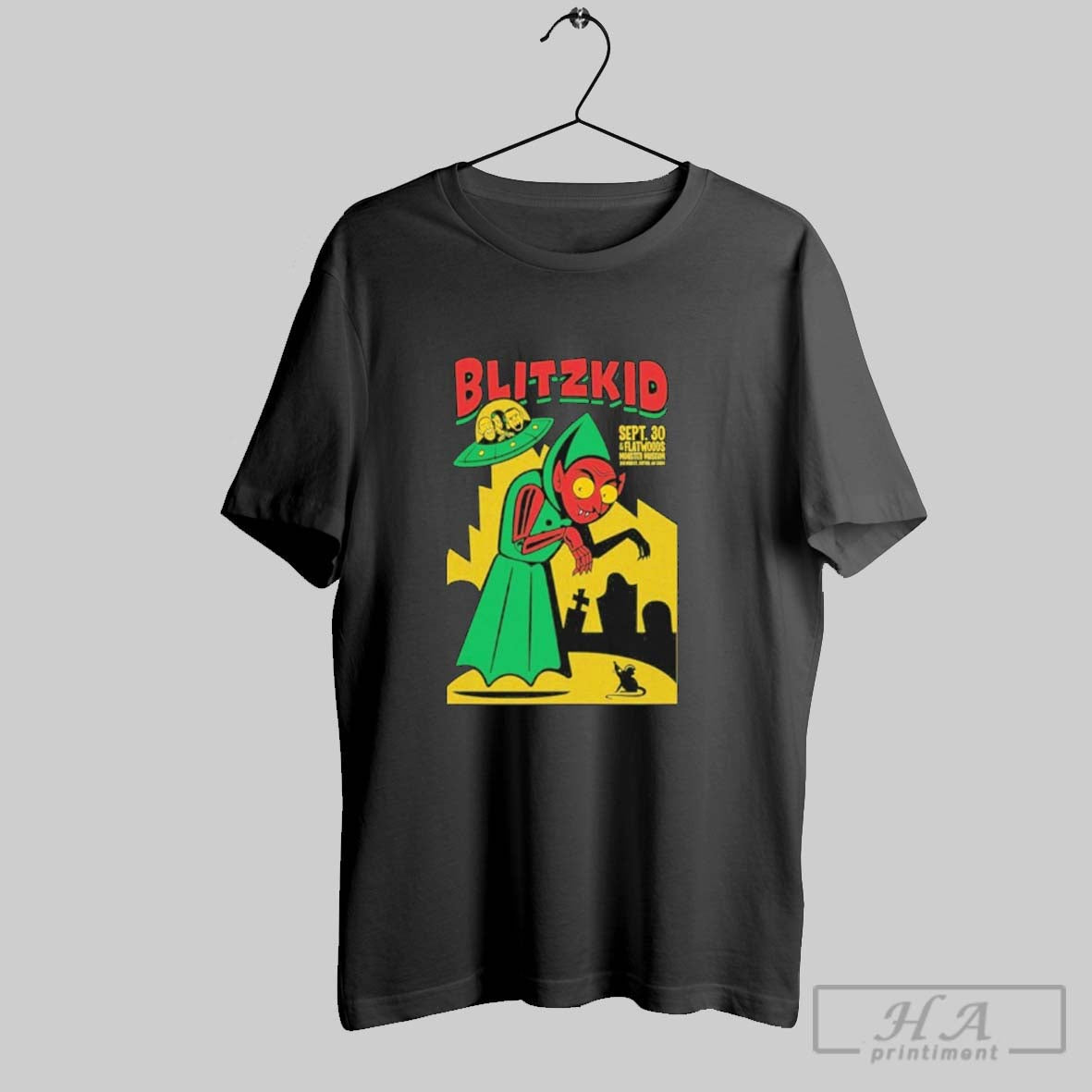 Official Blitzkid Flatwoods Monster Festival 2025 - Adult & Kids T-Shirts, Sweatshirts & Hoodies apparel design preview 1
