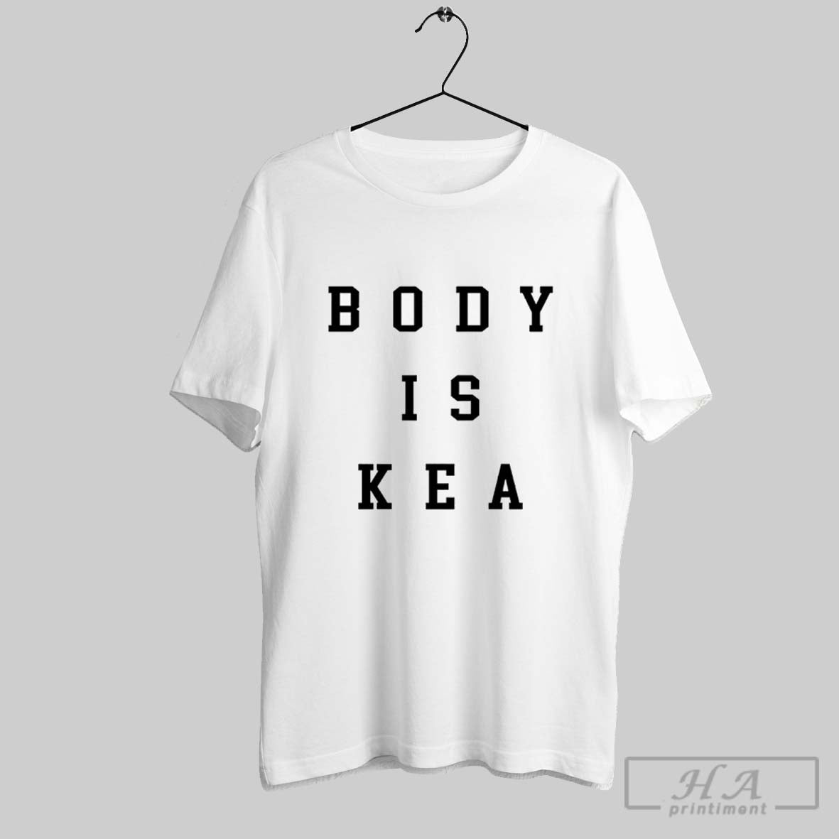 Official Body Is Kea - Adult & Kids T-Shirts, Sweatshirts & Hoodies apparel design preview 1