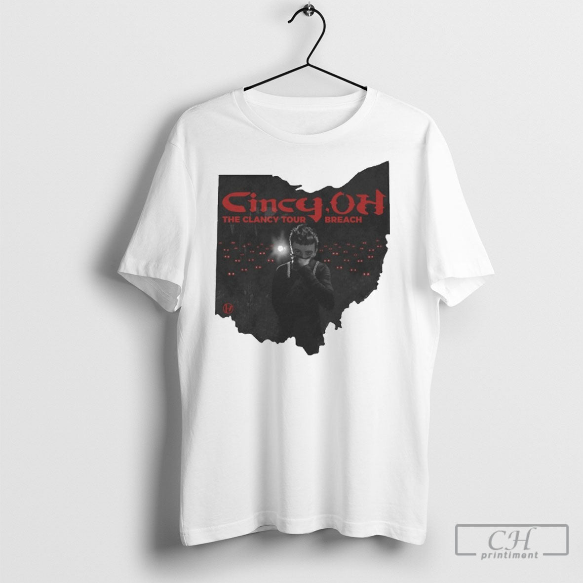 Official Breach Cincinnati The Clancy Tour - Adult & Kids T-Shirts, Sweatshirts & Hoodies apparel design preview 1