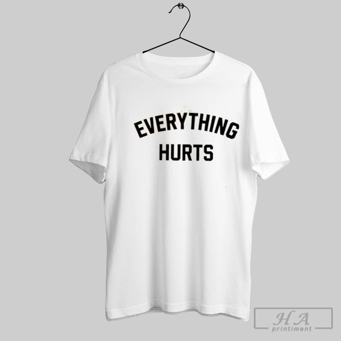 Official Brett Favre Everything Hurts - Adult & Kids T-Shirts, Sweatshirts & Hoodies apparel design preview 1