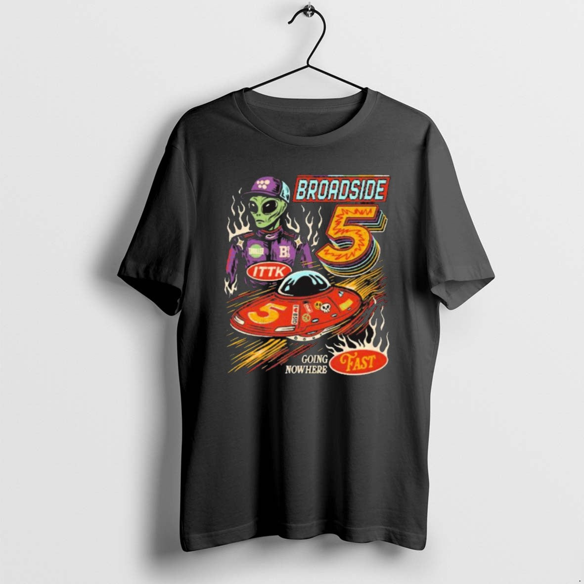 Official Broadside 5 Going Nowhere Fast Nas Star - Adult & Kids T-Shirts, Sweatshirts & Hoodies apparel design preview 1