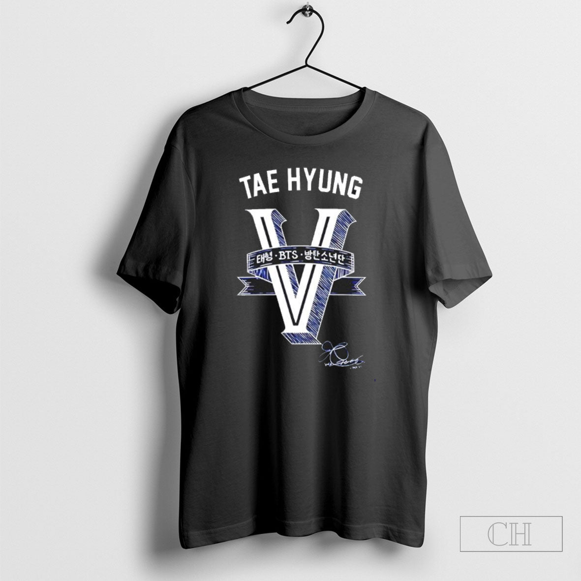 Official Bts V Tae Hyung Los Angeles Dodgers - Adult & Kids T-Shirts, Sweatshirts & Hoodies apparel design preview 1