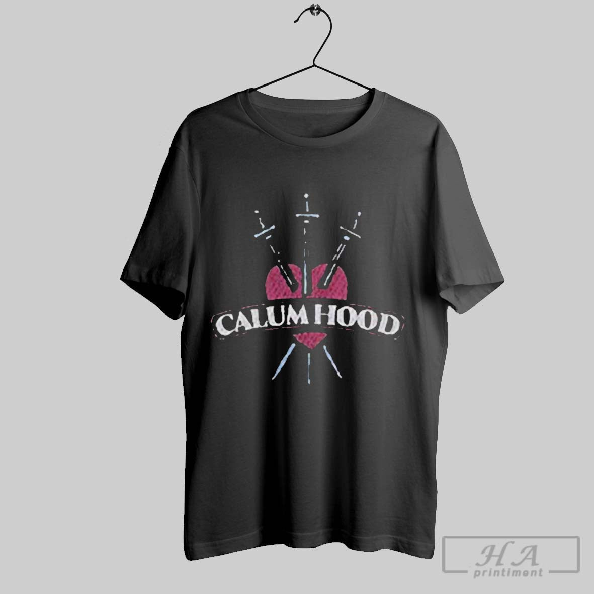 Official Calum Hood Do You Think Of Me Swords Heart - Adult & Kids T-Shirts, Sweatshirts & Hoodies apparel design preview 1