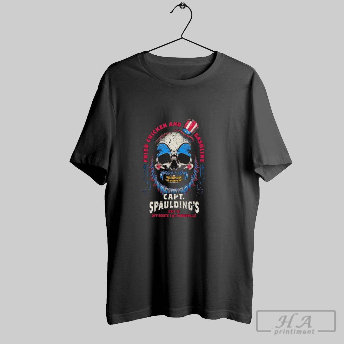Official Captain Spauldings Fried Chicken And - Adult & Kids T-Shirts, Sweatshirts & Hoodies apparel design preview 1