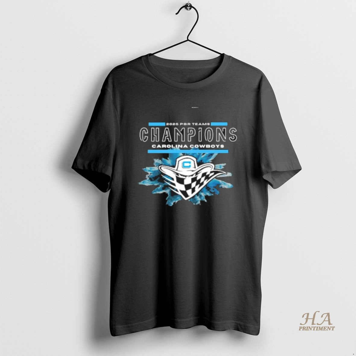Official Carolina Cowboys 2025 Pbr Teams Champions - Adult & Kids T-Shirts, Sweatshirts & Hoodies apparel design preview 1
