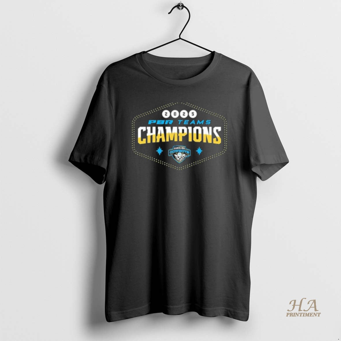 Official Carolina Cowboys Pbr 2025 Teams Championship - Adult & Kids T-Shirts, Sweatshirts & Hoodies apparel design preview 1