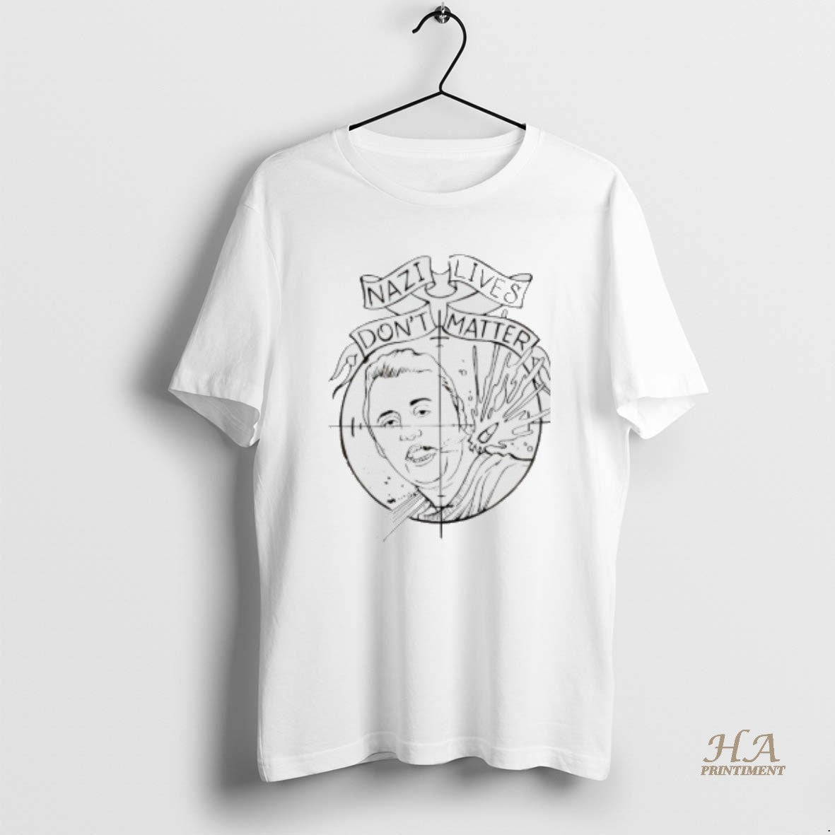 Official Charlie Kirk Nazi Lives Dont Matter - Adult & Kids T-Shirts, Sweatshirts & Hoodies apparel design preview 1