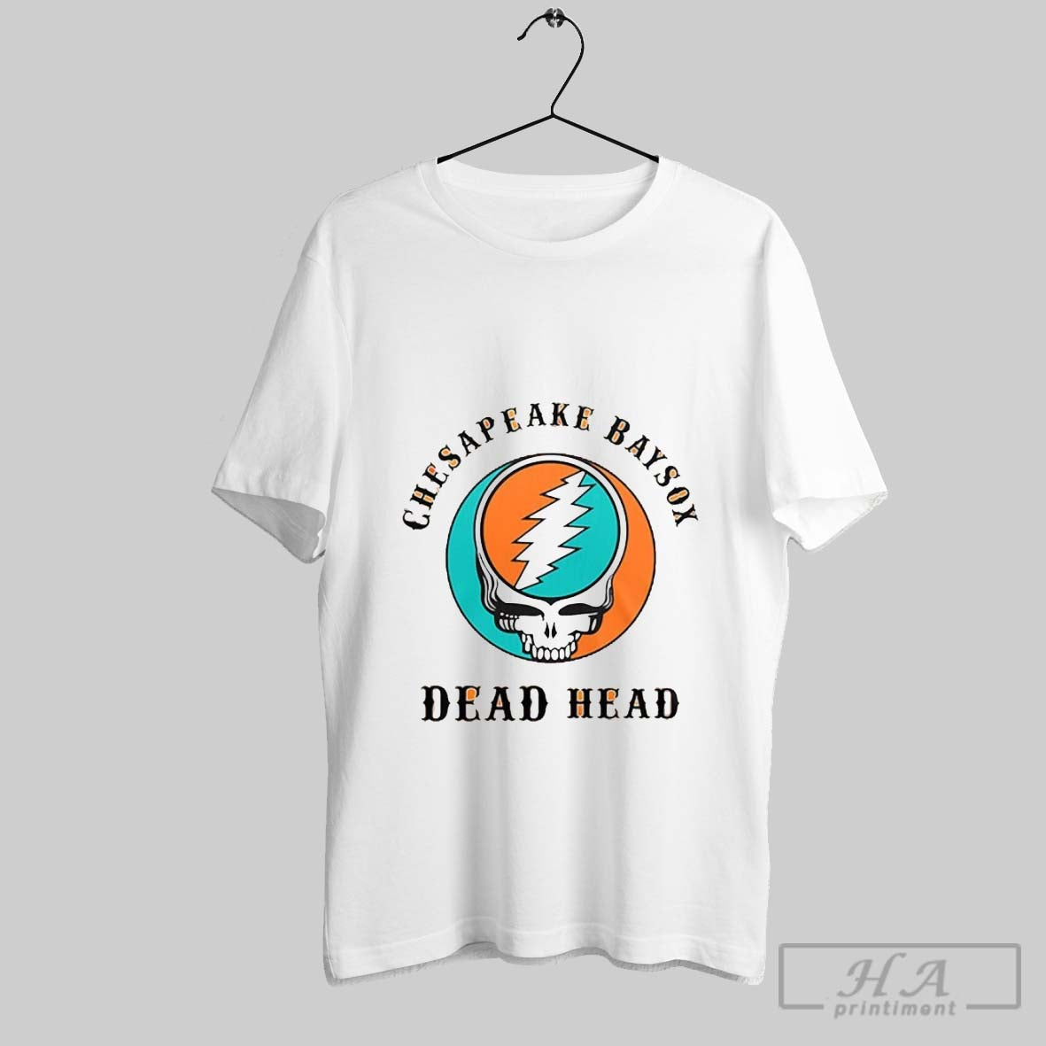 Official Chesapeake Baysox X Grateful Dead - Adult & Kids T-Shirts, Sweatshirts & Hoodies apparel design preview 1