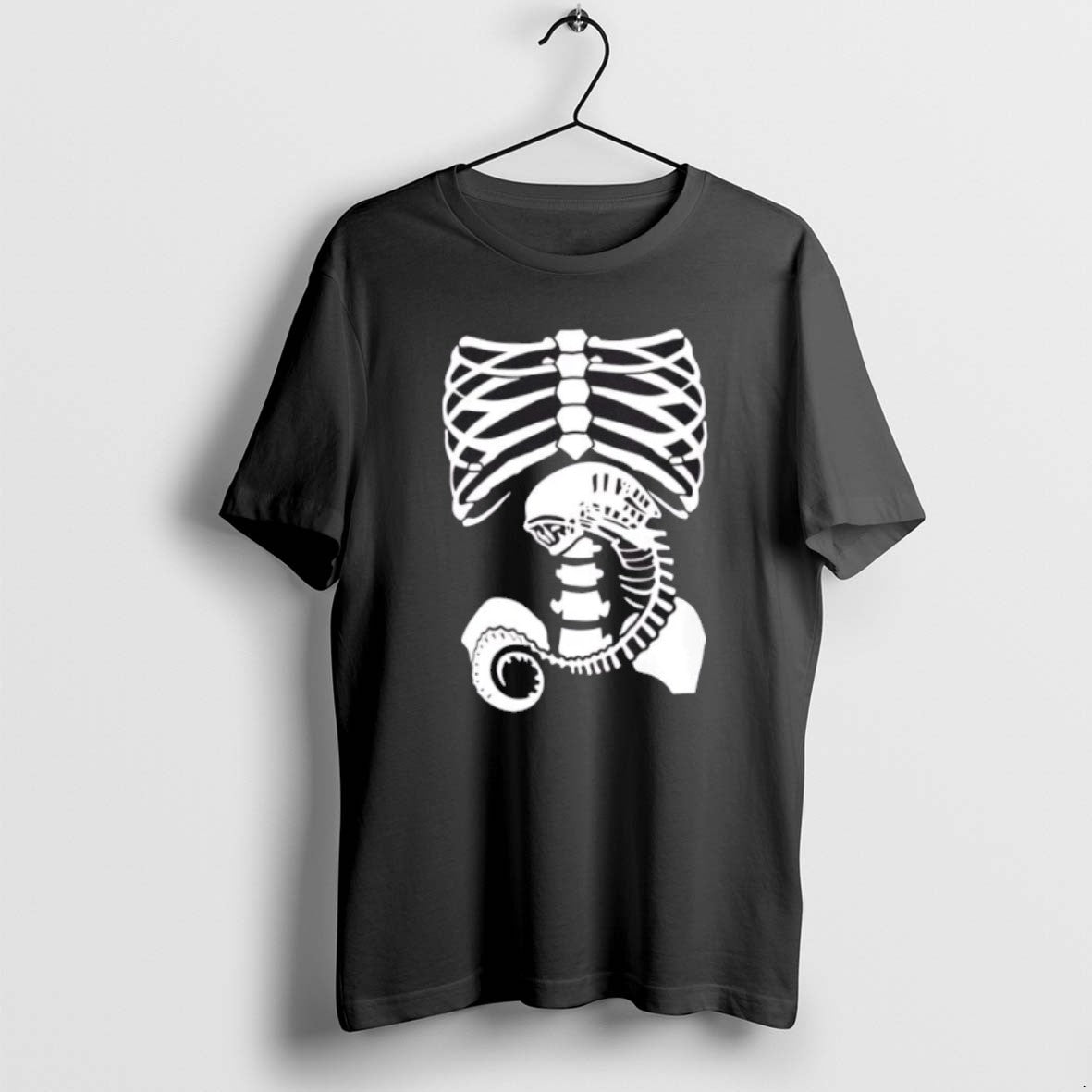 Official Chestburster Rib Cage Alien Horror Movie - Adult & Kids T-Shirts, Sweatshirts & Hoodies apparel design preview 1